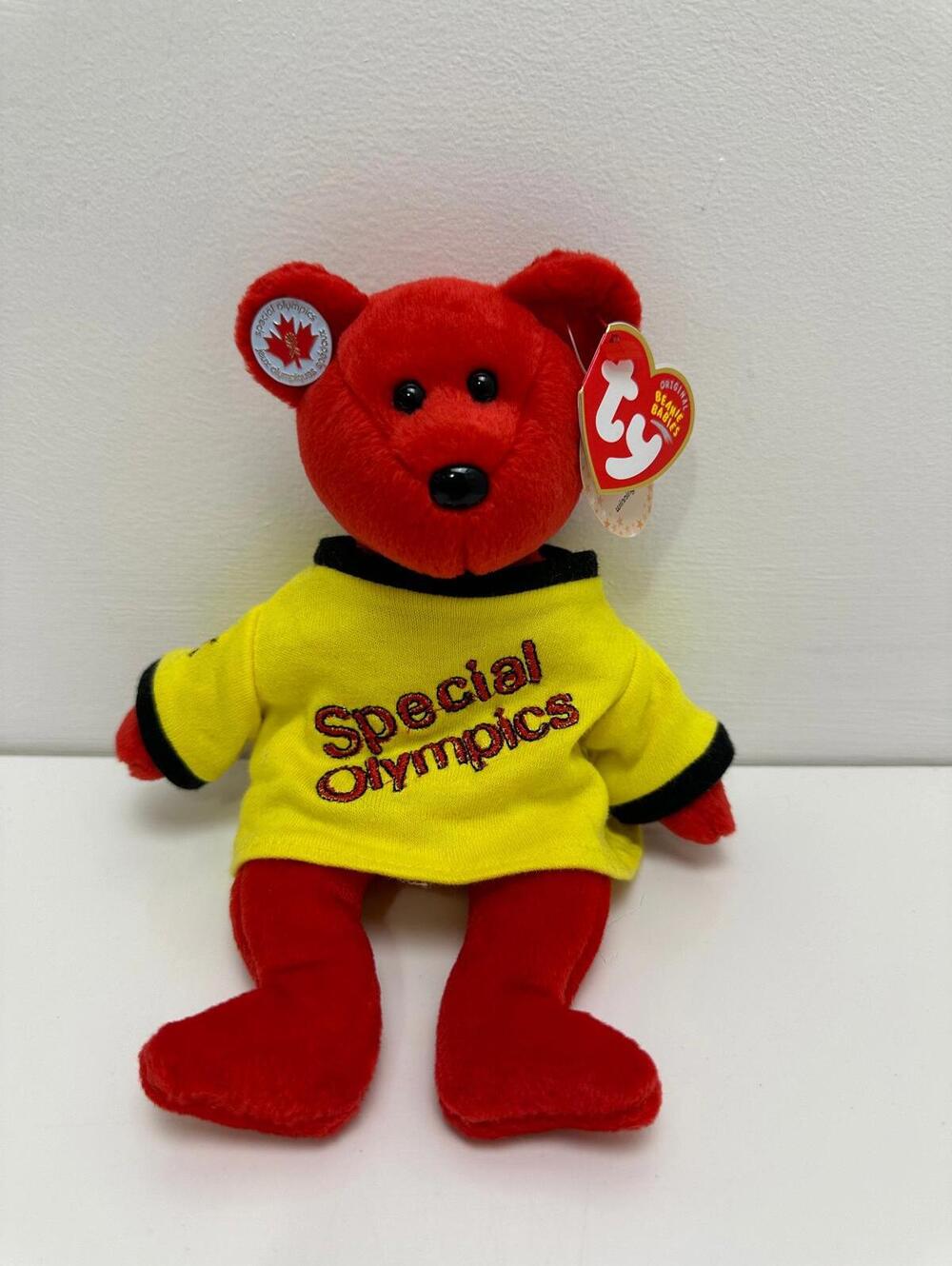 Ty Beanie Baby “Canada” the I Love Canada - Special Olympics Bear (8.5 inch)